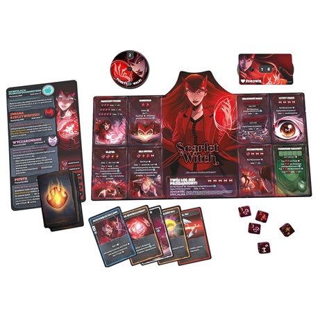 Dice Throne Marvel: Box 1 (Scarlet Witch, Thor, Loki, Spider-Man) (przedsprzedaż)