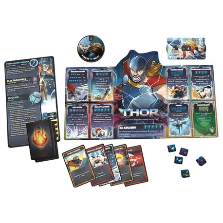 Dice Throne Marvel: Box 1 (Scarlet Witch, Thor, Loki, Spider-Man) (przedsprzedaż)