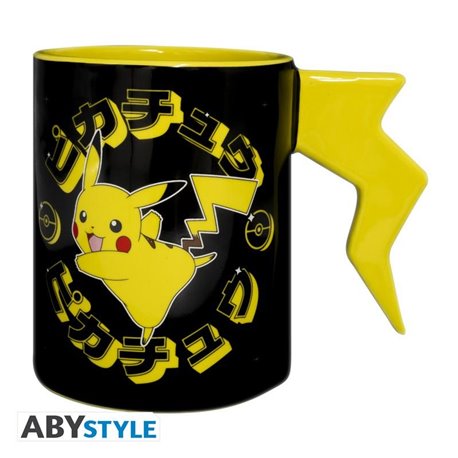 Kubek 3D - Pokemon Pikachu Lightning Bolt