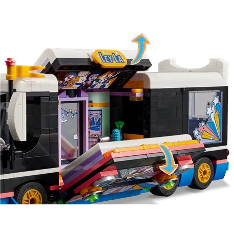 LEGO Friends 42619 Autobus koncertowy gwiazdy pop