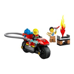LEGO City 60410 Strażacki motocykl ratunkowy