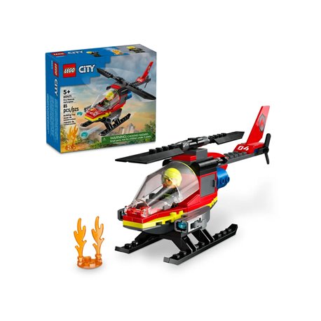 LEGO City 60411 Strażacki helikopter ratunkowy