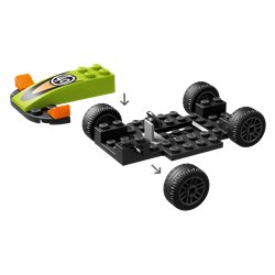 LEGO City 60399 Zielony samochód wyścigowy