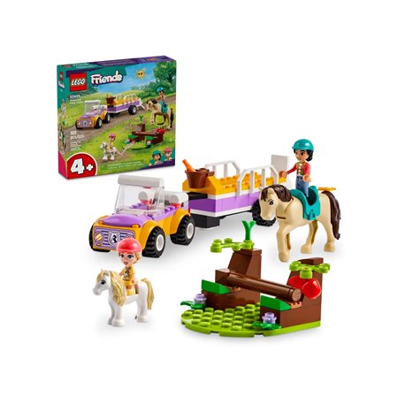 LEGO Friends 42634 Przyczepka dla konia i kucyka