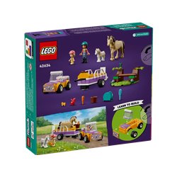 LEGO Friends 42634 Przyczepka dla konia i kucyka