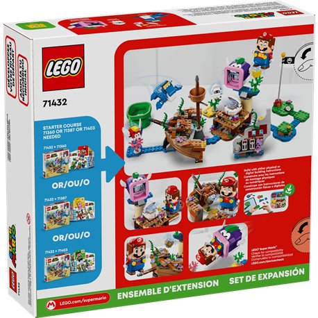 LEGO Super Mario 71432 Przygoda Dorriego we wraku