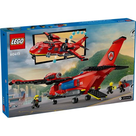 LEGO City 60413 Strażacki samolot ratunkowy