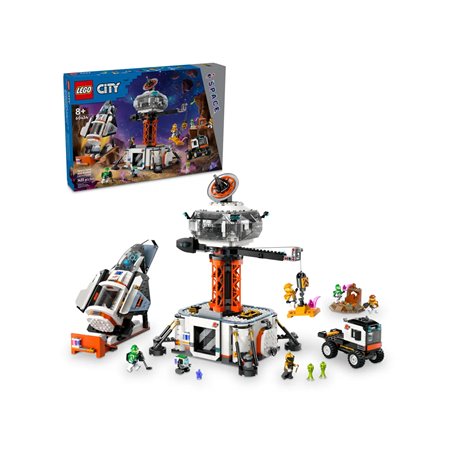 LEGO City 60434 Stacja kosmiczna i stanowisko startowe rakiety