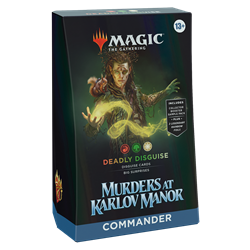 Magic The Gathering Murders at Karlov Manor Commander Decks - Deadly Disguise (przedsprzedaż)