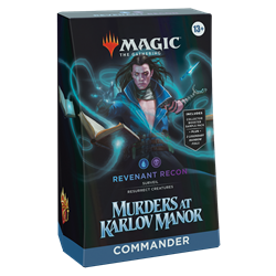 Magic The Gathering Murders at Karlov Manor Commander Decks - Revenant Recon (przedsprzedaż)