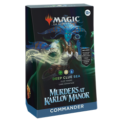 Magic The Gathering Murders at Karlov Manor Commander Decks - Deep Clue Sea (przedsprzedaż)