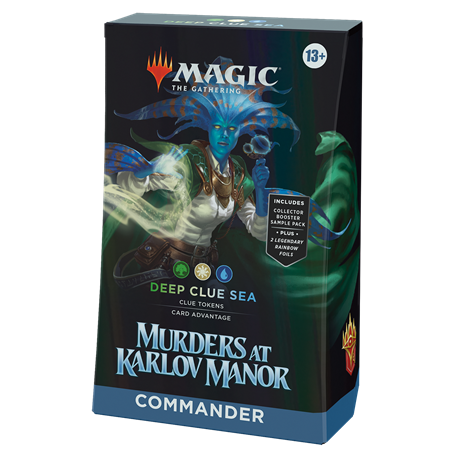 Magic The Gathering Murders at Karlov Manor Commander Decks - Deep Clue Sea (przedsprzedaż)