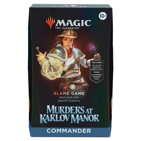 Magic The Gathering Murders at Karlov Manor Commander Decks - Blame Game (przedsprzedaż)