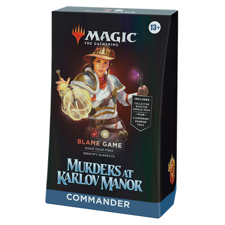 Magic The Gathering Murders at Karlov Manor Commander Decks - Blame Game (przedsprzedaż)