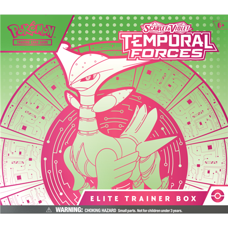 Pokemon TCG: Temporal Forces Elite Trainer Box - Iron Leaves (przedsprzedaż)