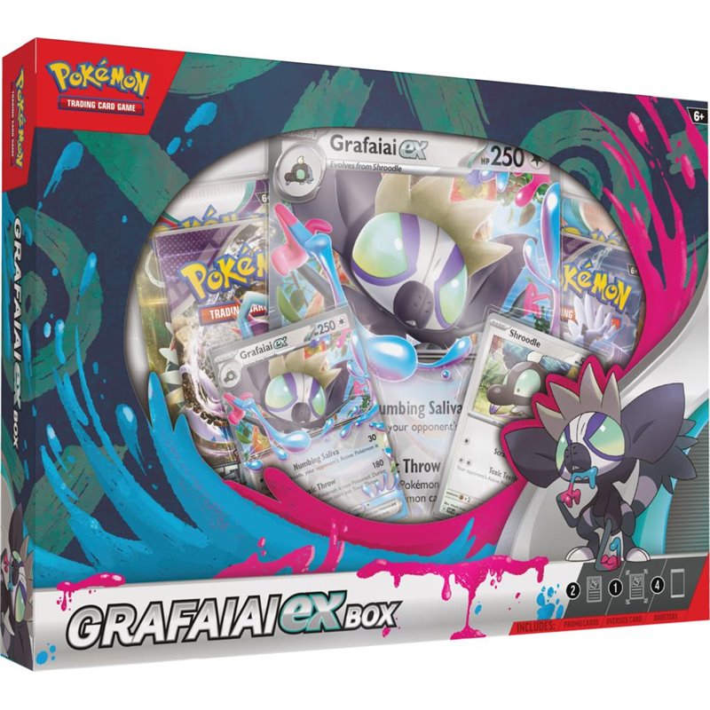 Pokemon TCG: Grafaiai ex Box (przedsprzedaż)