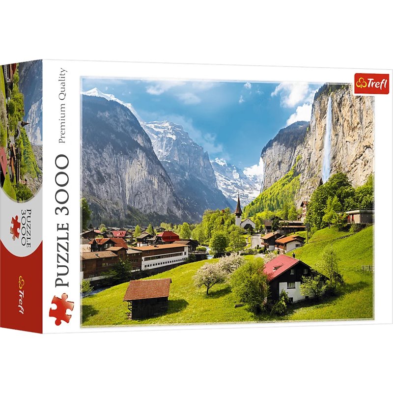 Puzzle 3000 Lauterbunnen Szwajcaria
