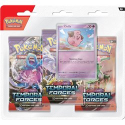 Pokemon TCG: Temporal Forces 3-pack Blister Cleffa (przedsprzedaż)
