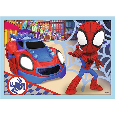 Puzzle 4w1 Ekipa Spidey'a