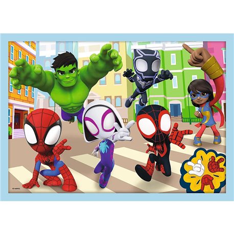 Puzzle 4w1 Ekipa Spidey'a