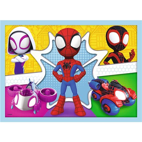 Puzzle 4w1 Ekipa Spidey'a