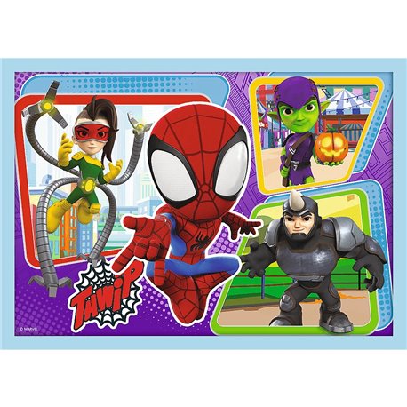 Puzzle 4w1 Ekipa Spidey'a