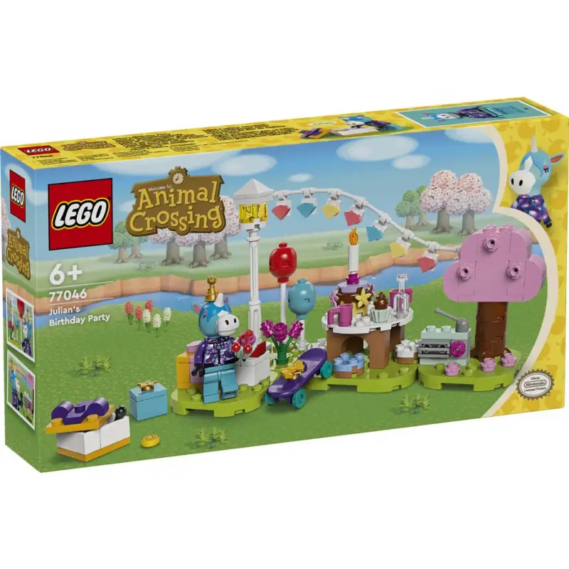 LEGO Animal Crossing 77046 Przyjęcie Urodzinowe Juliana (przedsprzedaż)