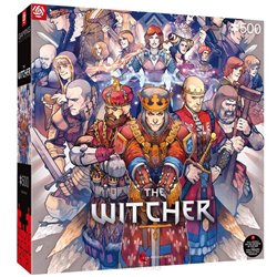 Puzzle The Witcher - Northern Realms (500) (przedsprzedaż)