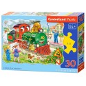 Puzzle 30 Green Locomotive