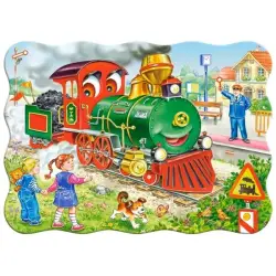 Puzzle 30 Green Locomotive