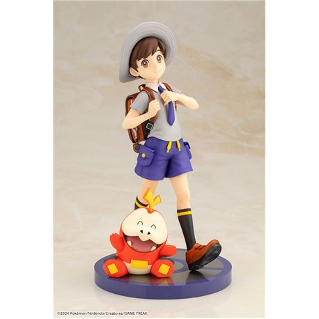 Pokemon ARTFXJ Statue 1/8 Florian & Fuecoco 20 cm (przedsprzedaż)