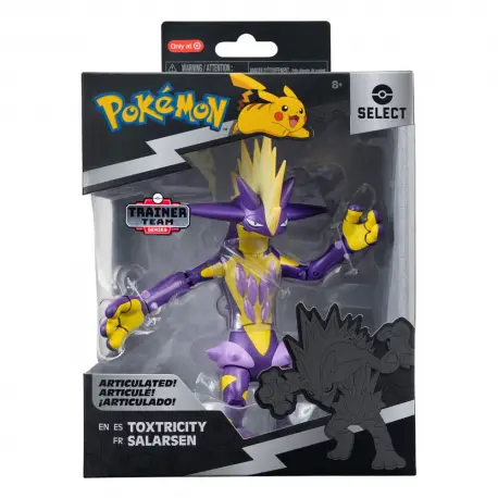 Pokemon 25th Anniversary Select Action Figure Toxtricity Amped Form 15 cm (przedsprzedaż)