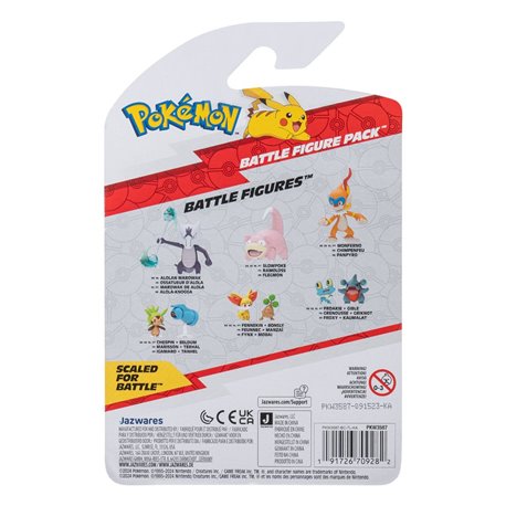 Pokemon Battle Figure First Partner Set Figure 2-Pack Bulbasaur & Pikachu (przedsprzedaż)