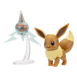 Pokemon Battle Figure Set 2-Pack Eevee & Rotom 5 cm (przedsprzedaż)