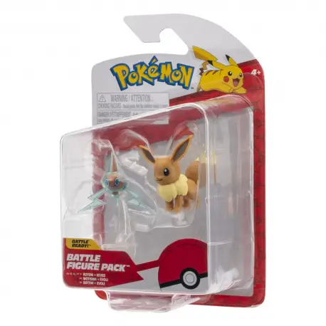 Pokemon Battle Figure Set 2-Pack Eevee & Rotom 5 cm (przedsprzedaż)