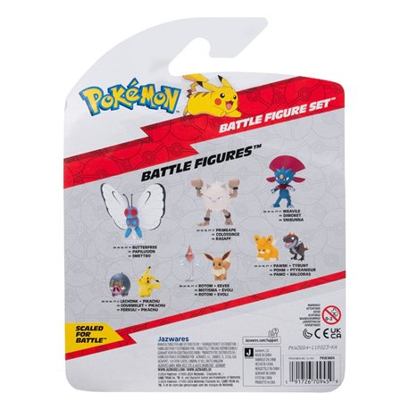 Pokemon Battle Figure Set 3-Pack Piplup, Misdreavus, Magmar 5 cm (przedsprzedaż)