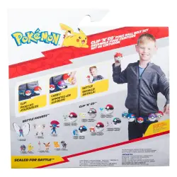 Pokemon Clip'n'Go Poké Ball Belt Set Poké Ball, Quick Ball & Pichu (przedsprzedaż)