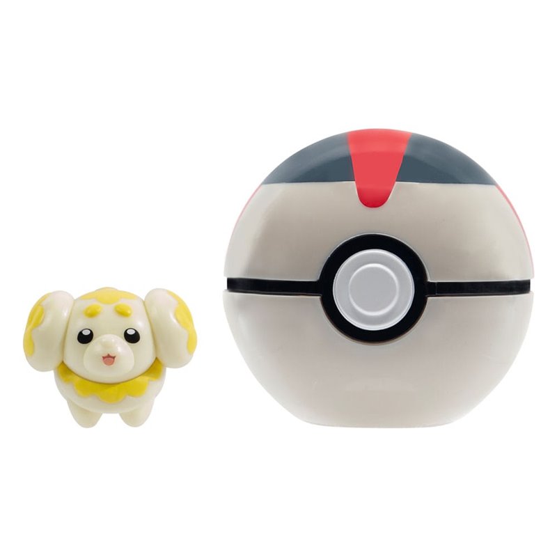 Pokemon Clip'n'Go Poké Balls Fidough & Timer Ball (przedsprzedaż)