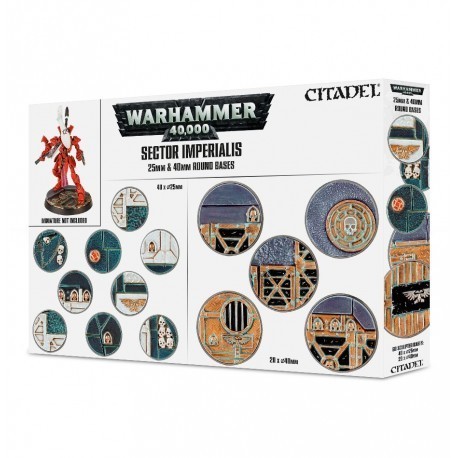 Sector Imperialis 25 & 40mm Round Bases