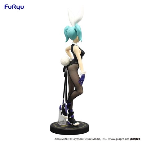 Hatsune Miku BiCute Bunnies PVC Statue Street Violet Color Ver. 30 cm (przedsprzedaż)