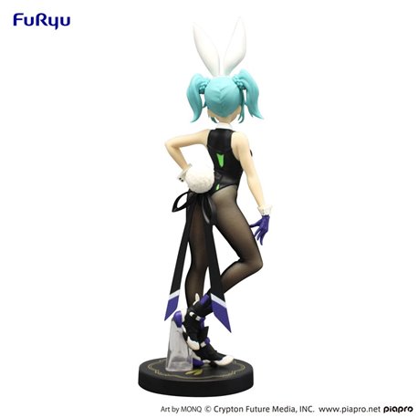 Hatsune Miku BiCute Bunnies PVC Statue Street Violet Color Ver. 30 cm (przedsprzedaż)