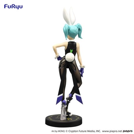 Hatsune Miku BiCute Bunnies PVC Statue Street Violet Color Ver. 30 cm (przedsprzedaż)