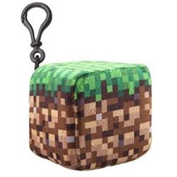 Brelok Pluszowy Minecraft - Blok Trawy