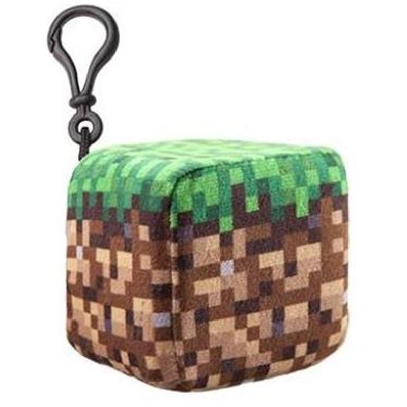 Brelok Pluszowy Minecraft - Blok Trawy