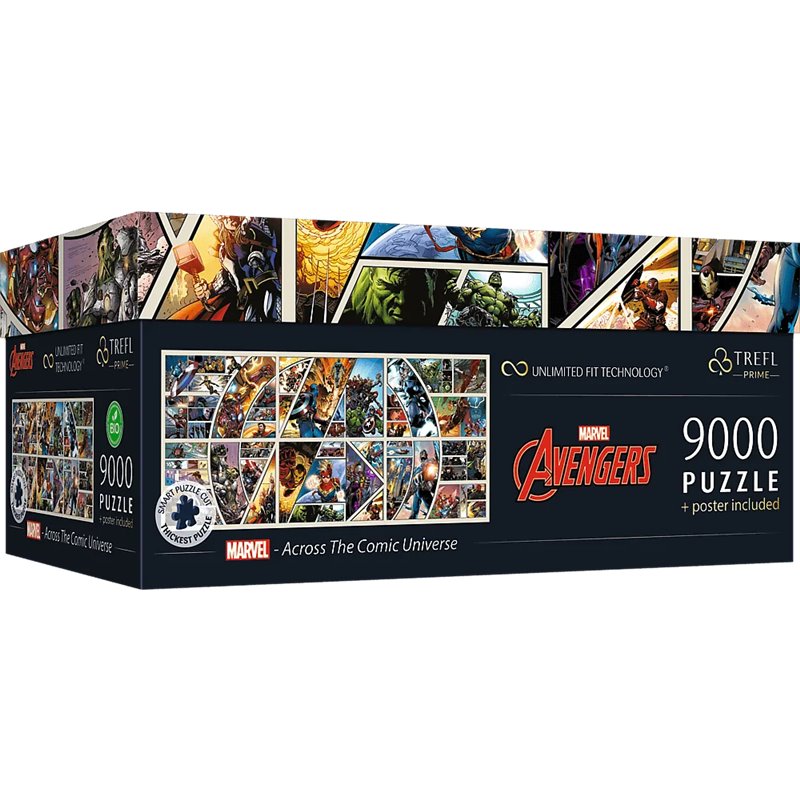 Puzzle 9000 Marvel - Across The Comic Universe