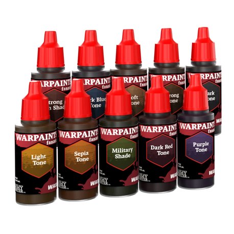 Army Painter Set - Warpaints Fanatic Washes Paint Set (przedsprzedaż)