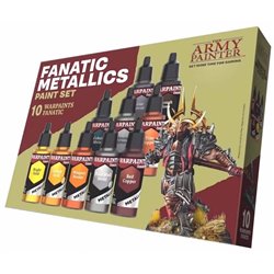 Army Painter Set - Warpaints Fanatic Metallics Paint Set (przedsprzedaż)