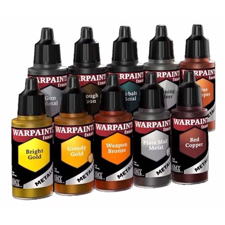 Army Painter Set - Warpaints Fanatic Metallics Paint Set (przedsprzedaż)