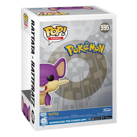 Funko POP! Games Pokemon - Rattata 9 cm