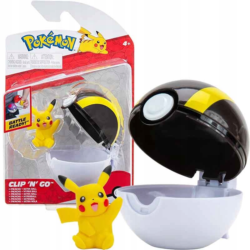 Pokemon Clip'n'Go Pikachu & Ultra Ball
